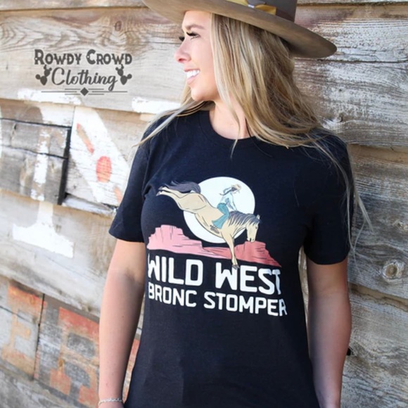 Wild West Bronc Tee - Picture 2 of 3